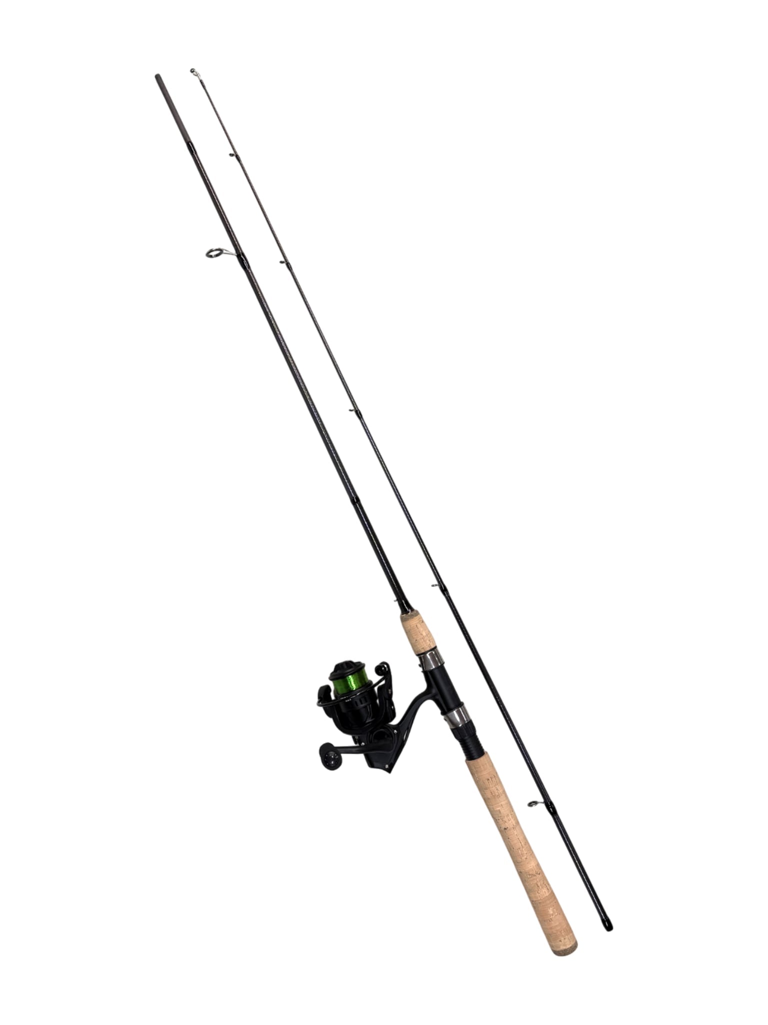 Canne à Pêche Portable Combo – Moulinet Spinning 5.2:1 – Ligne – Eau Douce – Neuf