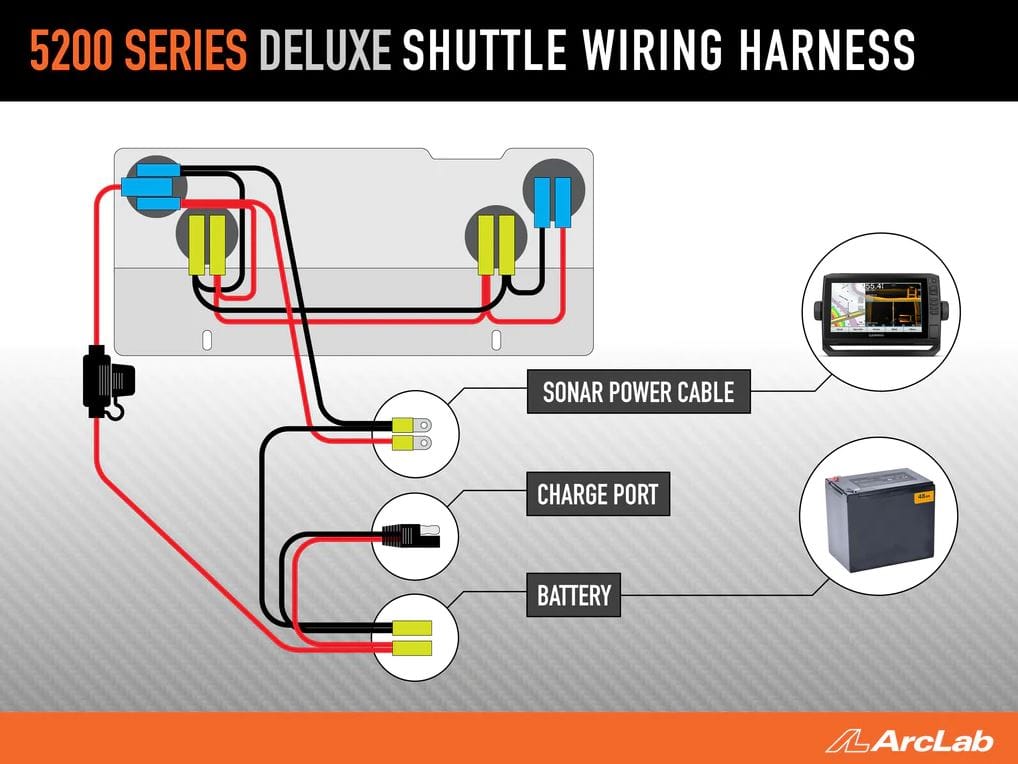 5200 and 12V Black Electronic Shuttle
