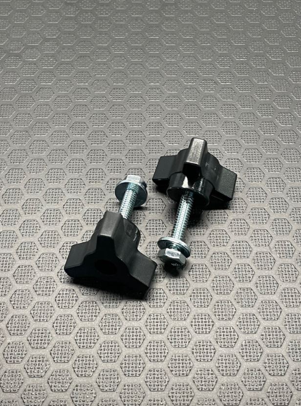 Matériel pour rail à rainure en T, Princetrak lot de 2