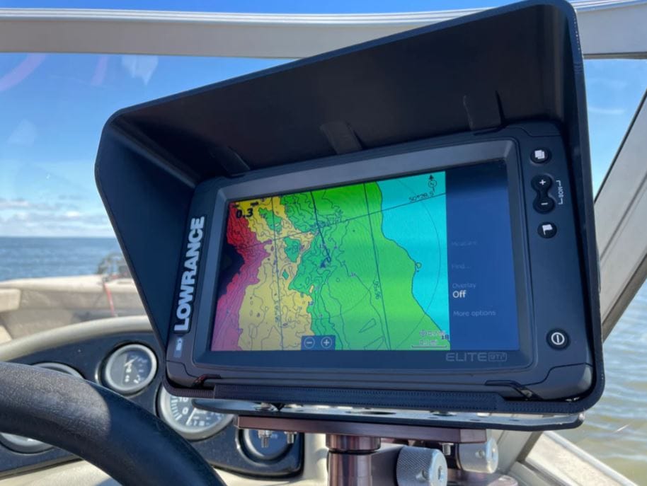 arclab visor, lowrance