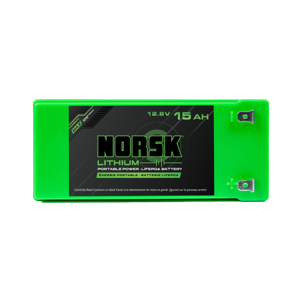 12.8V-15AH-LIFEPO4-Battery w/Charger