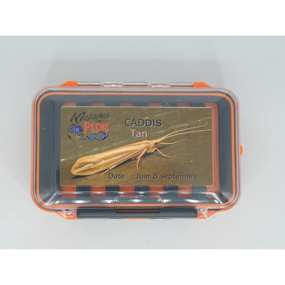 Boite entomologique caddis tan cover