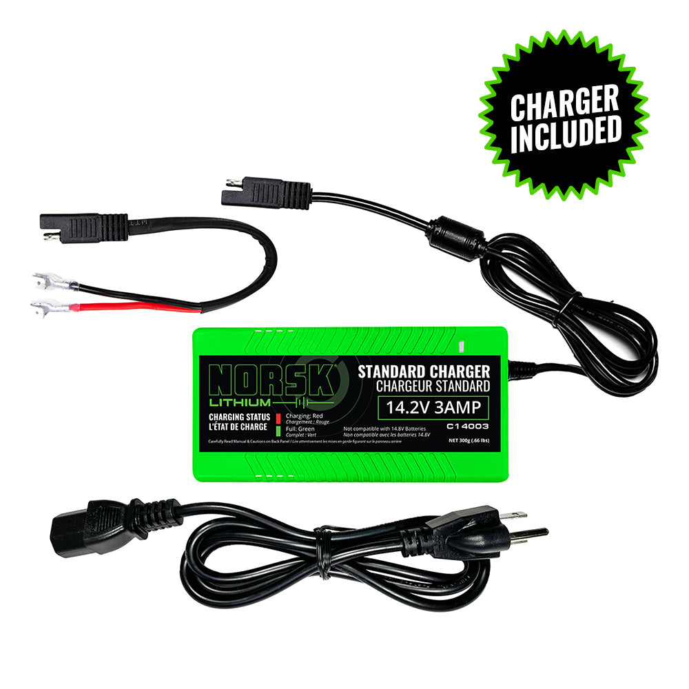 12.8V-15AH-LIFEPO4-Battery with Charger