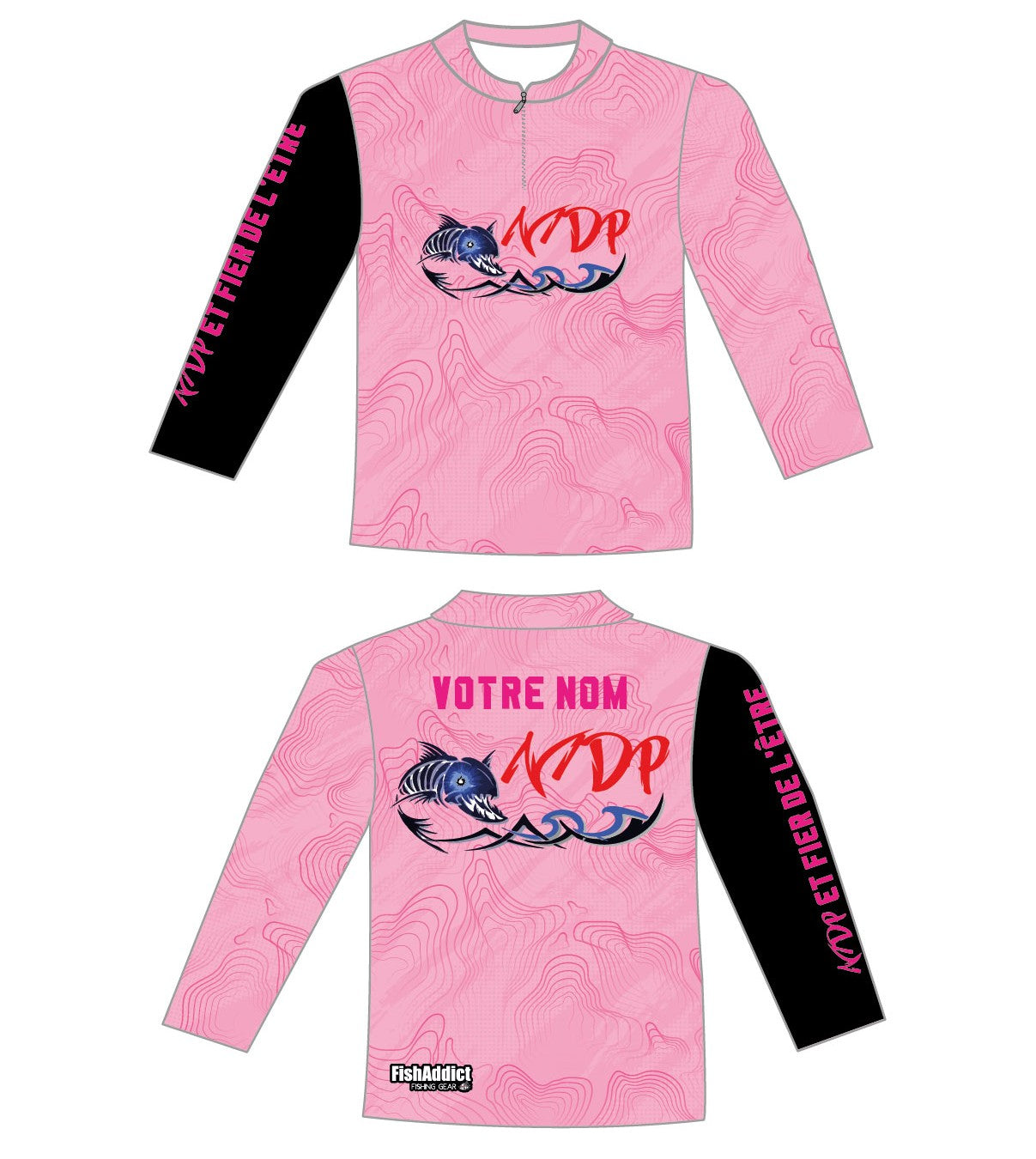 Chandail DryTech MDP – Rose