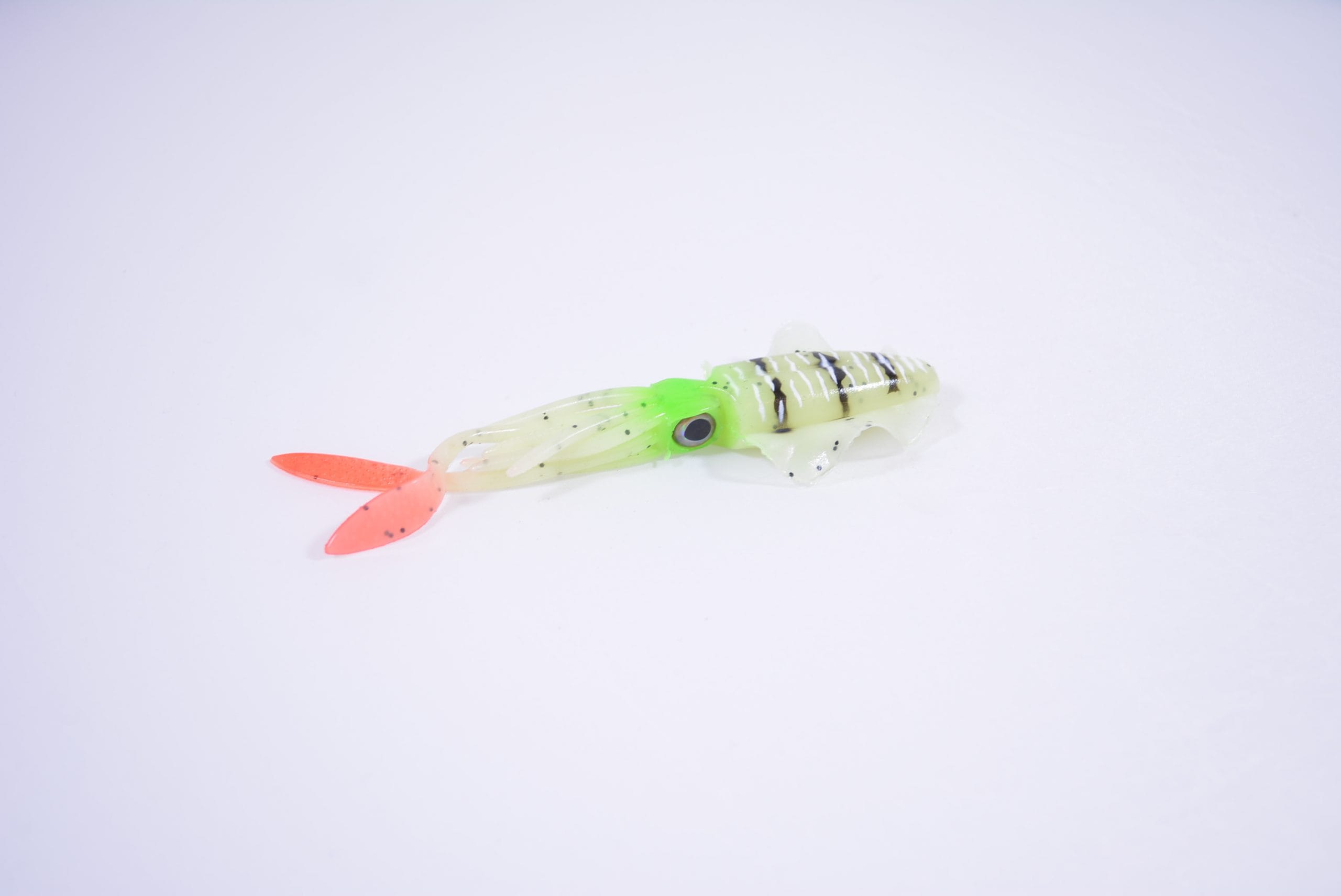 Leurre glow squid Tigré