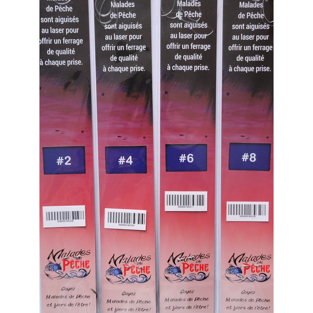 hameçon monté Malades de Pêche