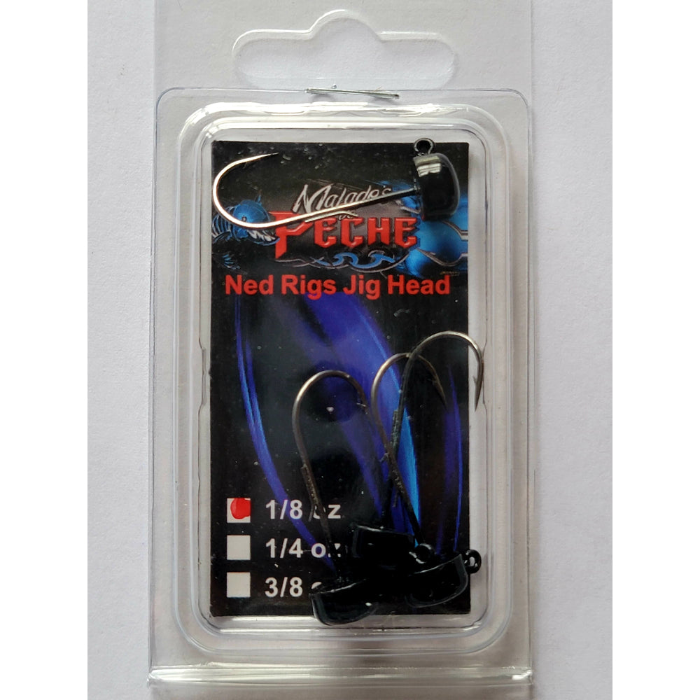 Mdp Rigs Ned Rig Jig Head – MDP Fishing | Malades de pêche