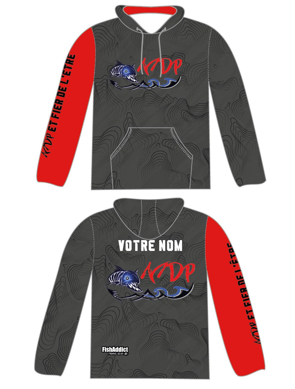 Kangourou MDP hydrofuge – gris foncé