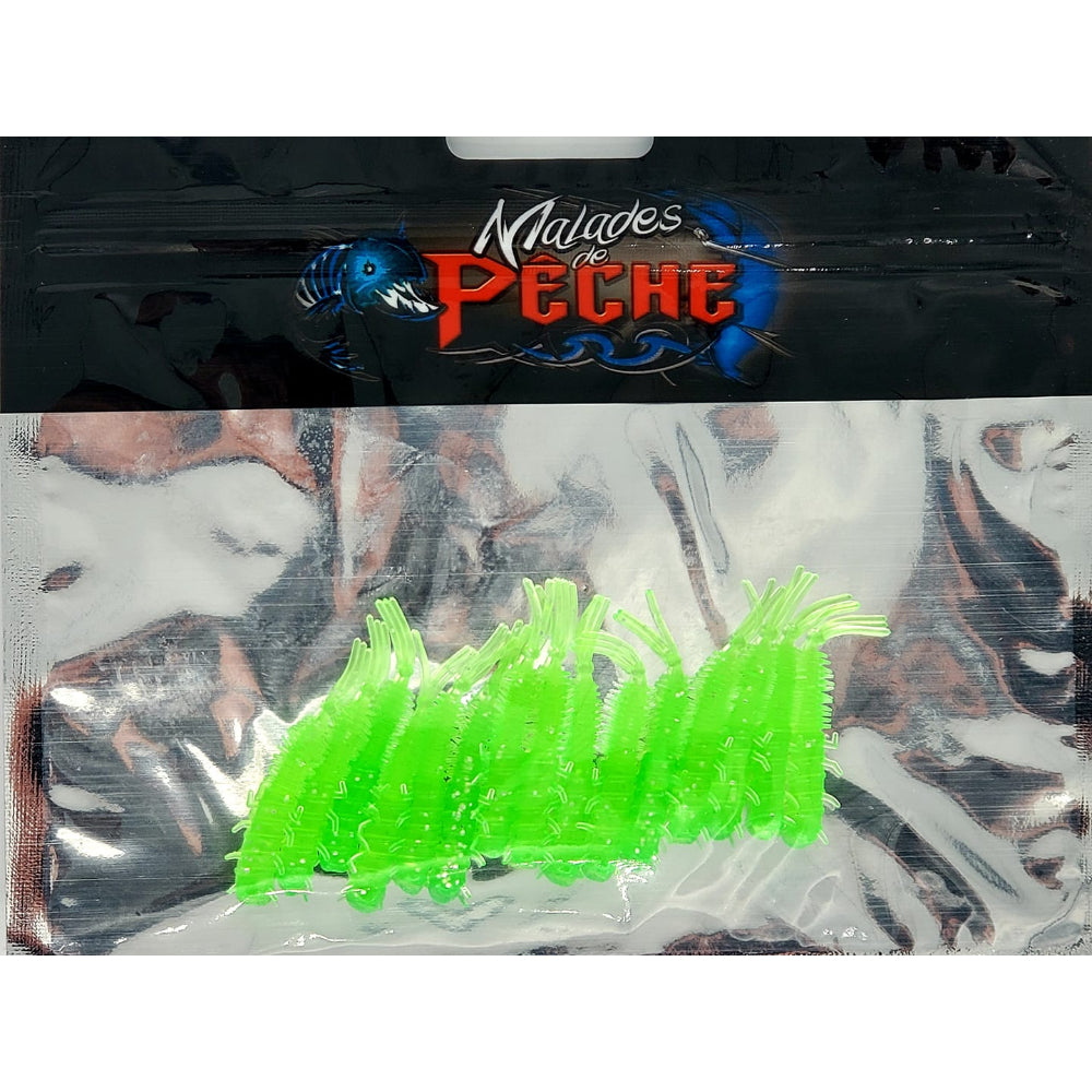 Larves d'Éphémère P'tite Béa chartreuse