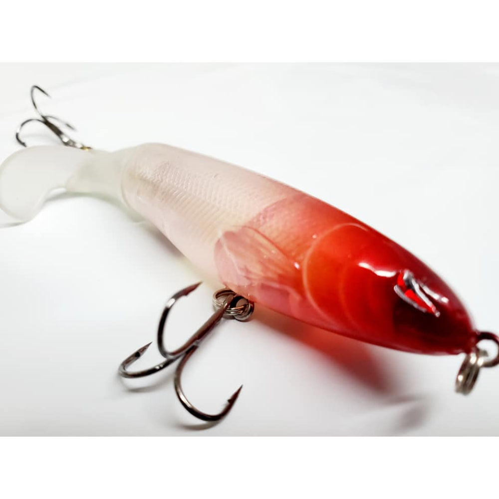 Leurre Hasty Mary blanc tête rouge