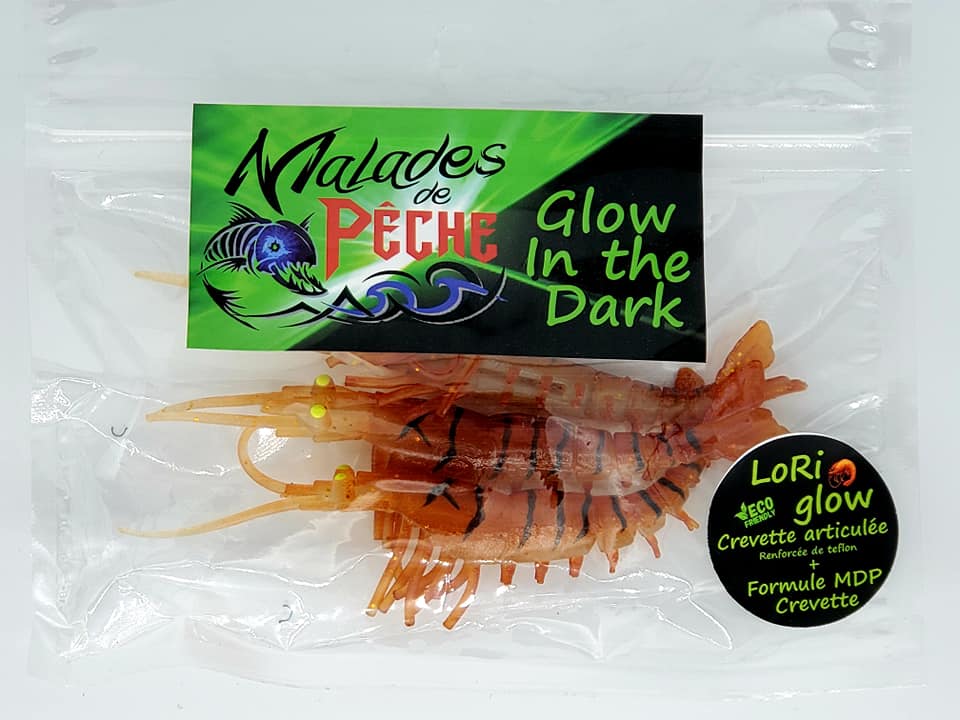 -Crevette Lori Glow 3/paquet