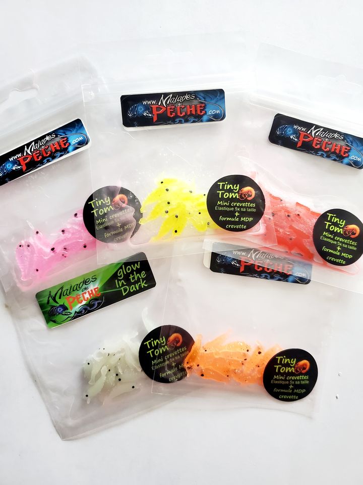 Leurre crevette tiny tom all