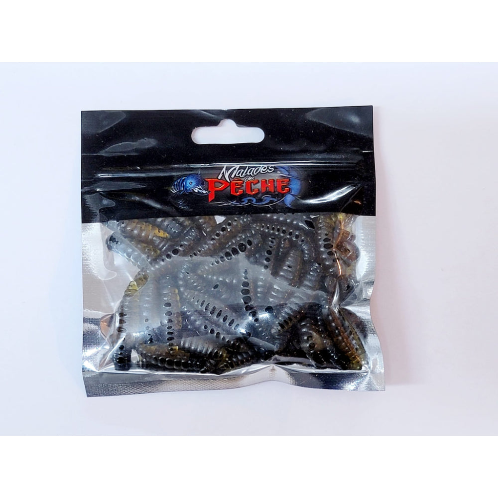 Leurre larves de caddis brun