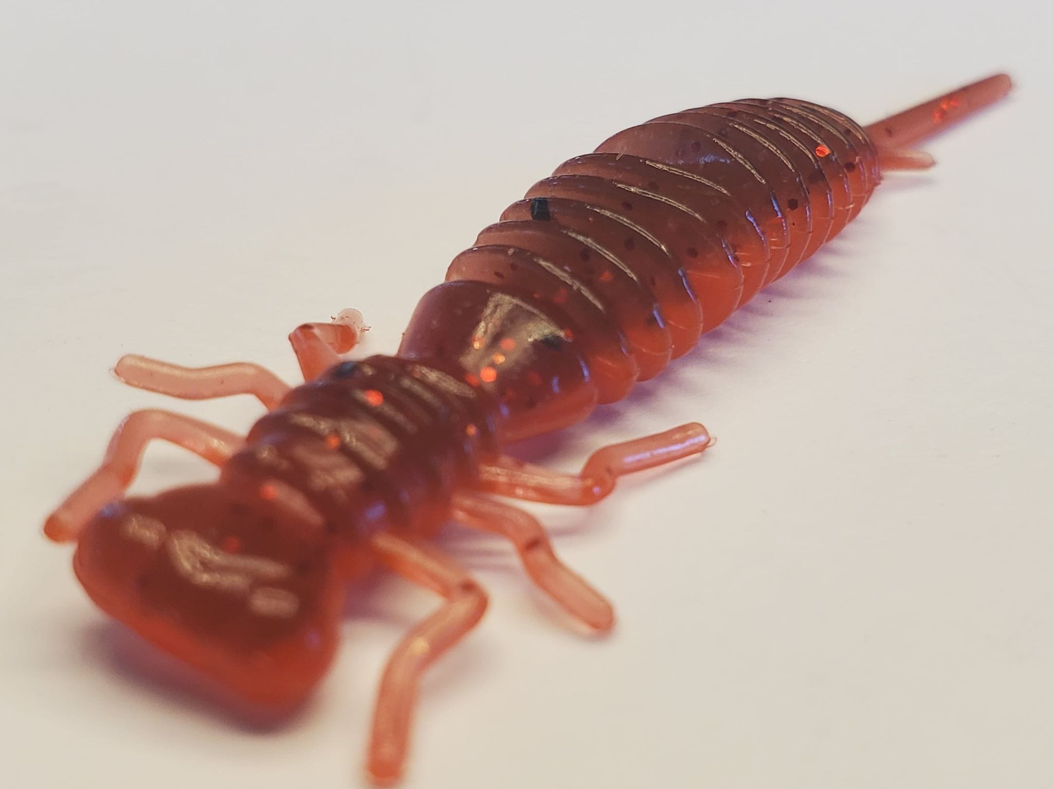 Leurre larves de libellule Crazy Billy Rouge