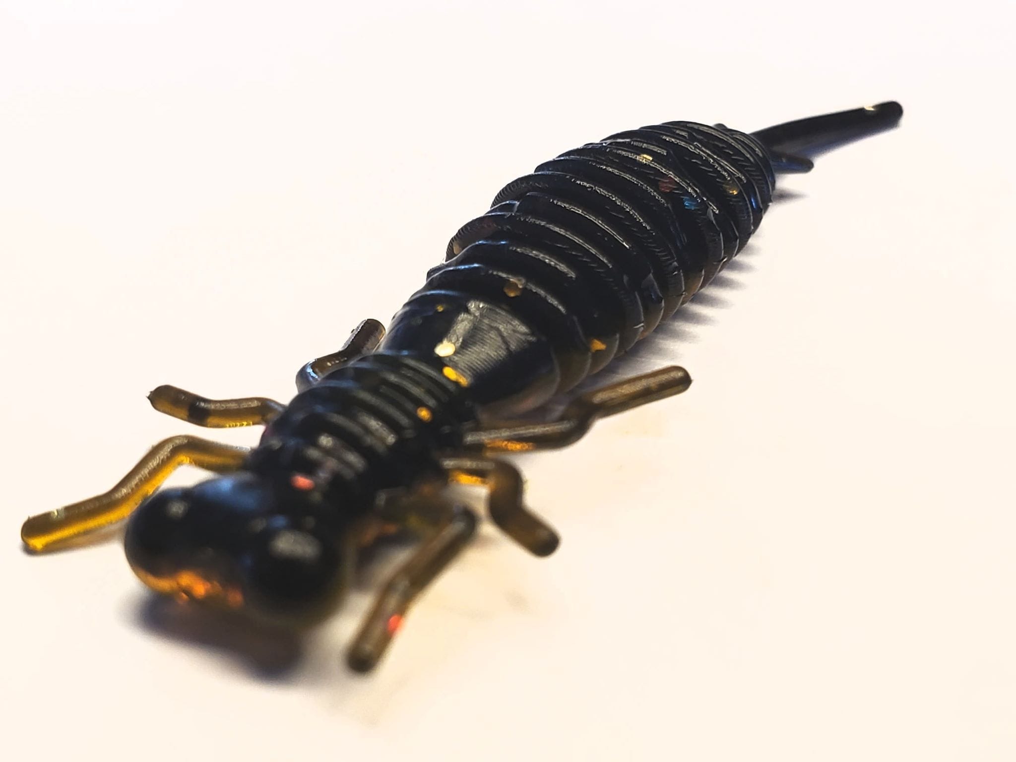 Leurre larves de libellule Crazy Billy Vert Olive