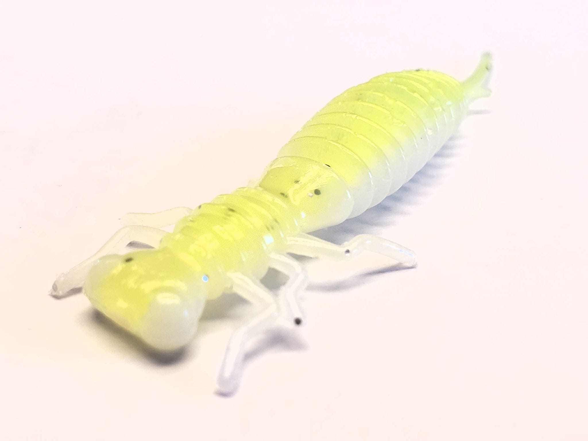 Leurre larves de libellule Crazy Billy chartreuse