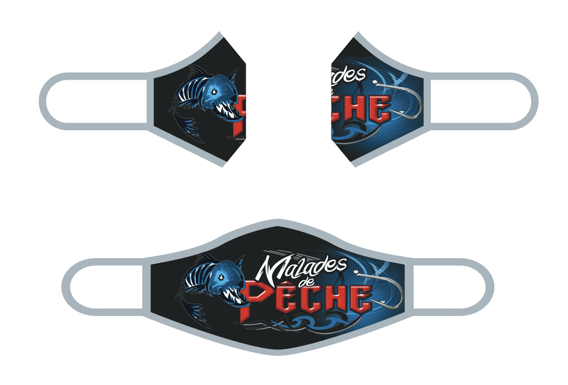 Masque Malades de Pêche