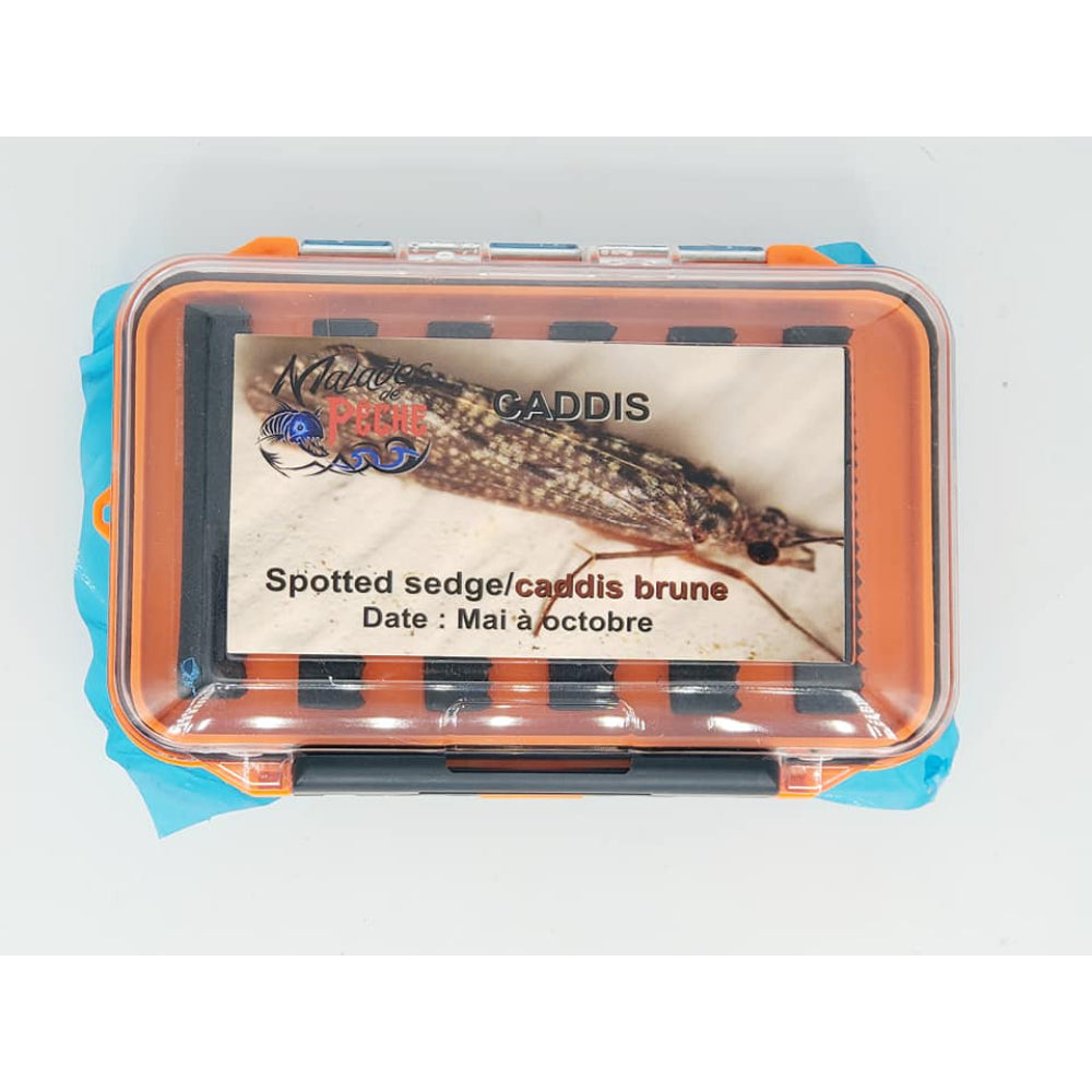 boite à mouche Caddis Brune