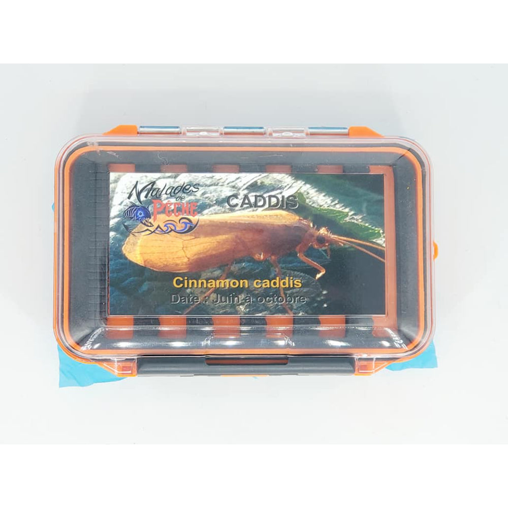 boite à mouche cinnamon caddis top