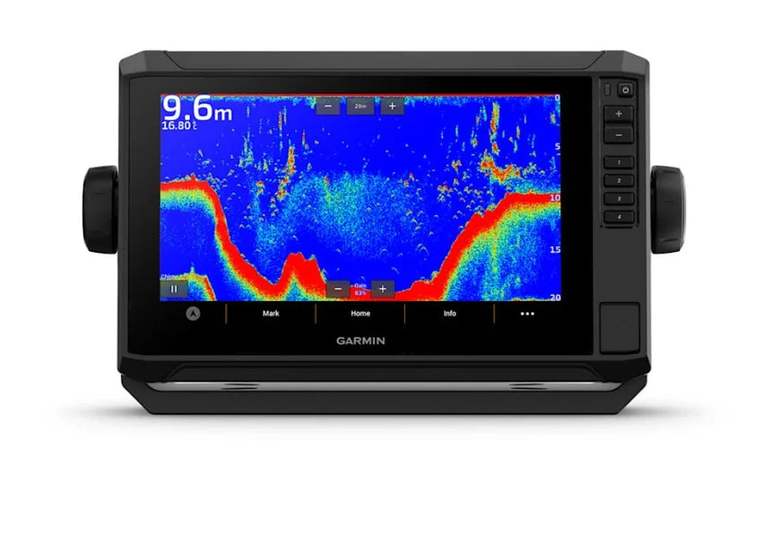 Garmin ECHOMAP UHD2 95sv avec affichage sonar traditionnel