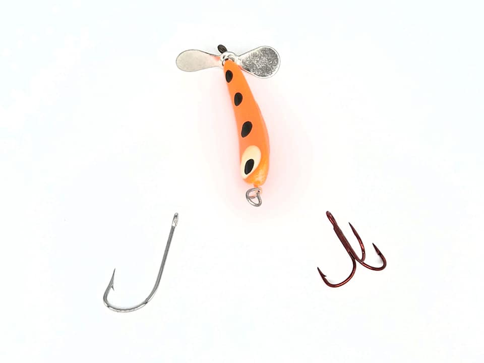 leurre swimming pro Bibitte Mme. Jigger orange