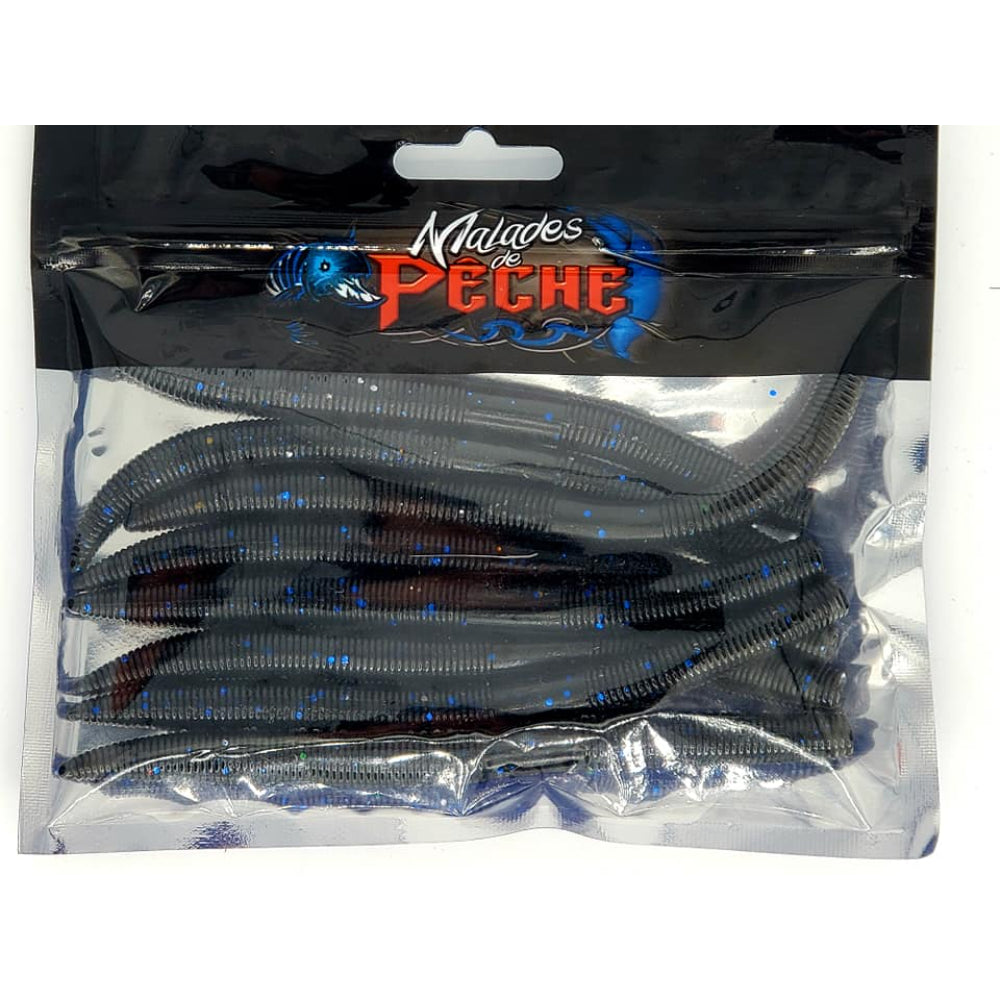 senko noir glitter bleu